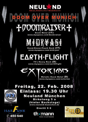 Doom Over Munich Extorian Earth Flight Midryasi Doomraiser